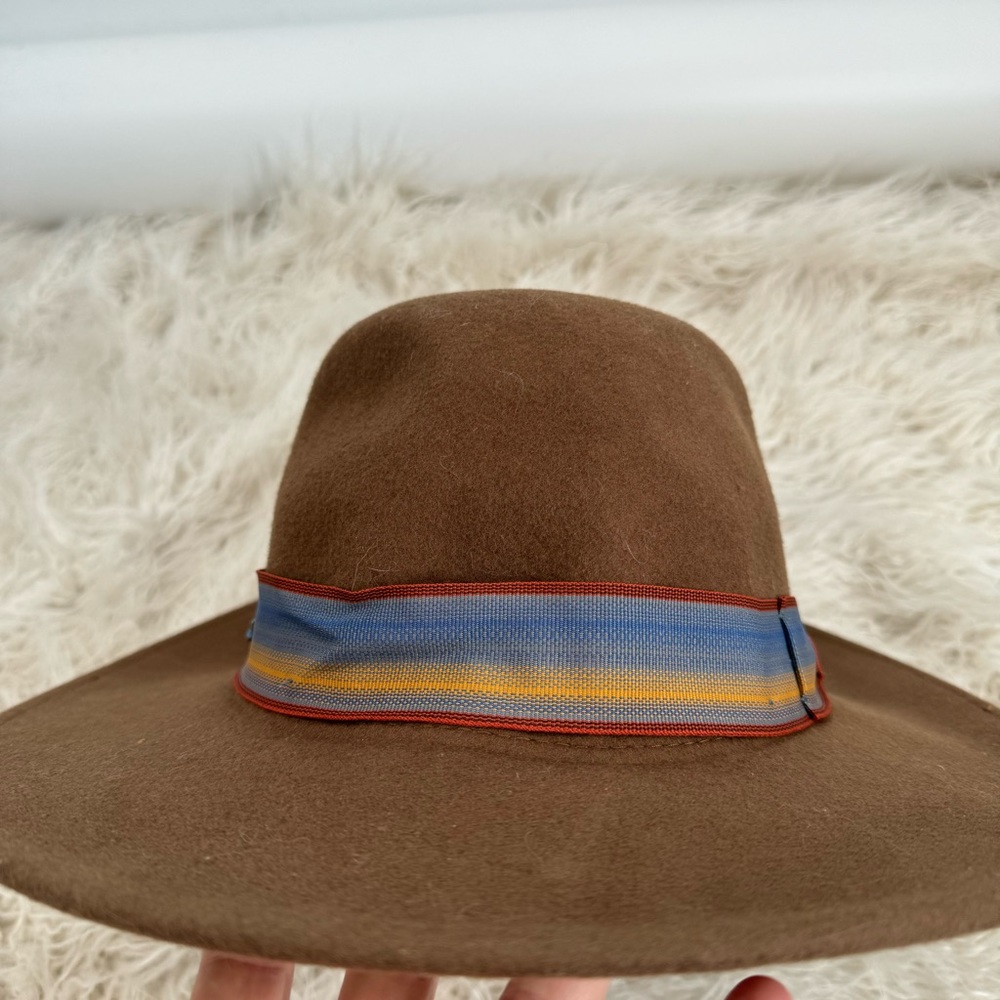 Gigi Pip Fedora Ribbon Style Hat Women’s Size S - Picture 4 of 6